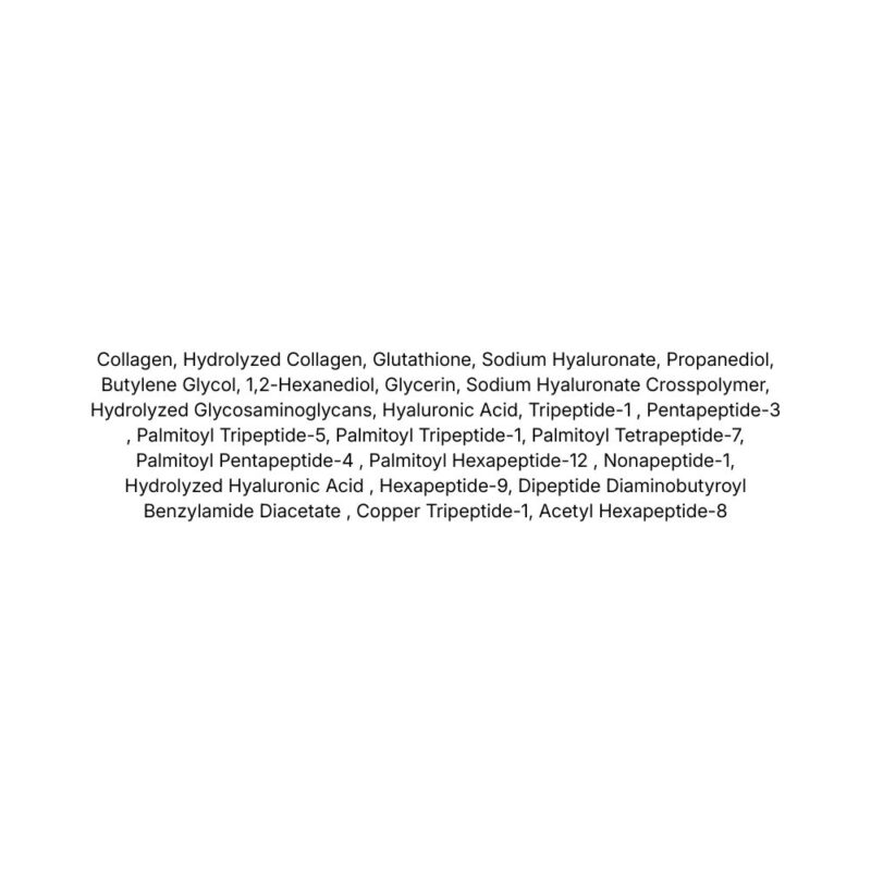 Sungboon Editor Deep Collagen Melting Patch lista ingrediente
