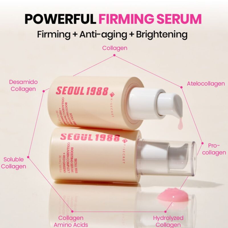 KSECRET Seoul 1988 Boosting Serum Collagen Complex 7 + Red Ginseng (2)