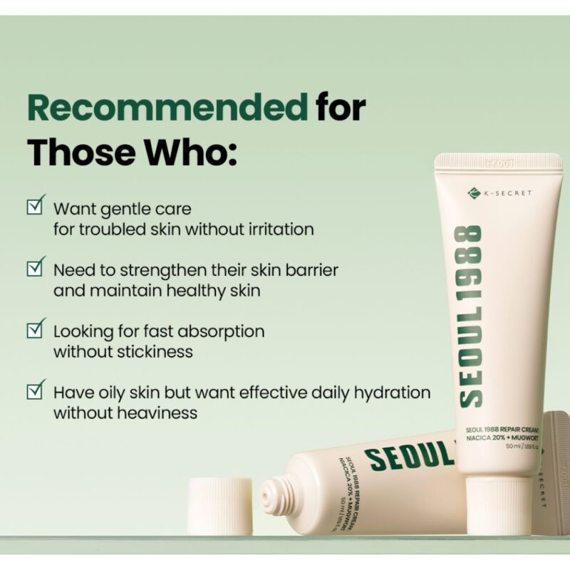 KSECRET Seoul 1988 Repair Cream Niacica 20% + Mugwort