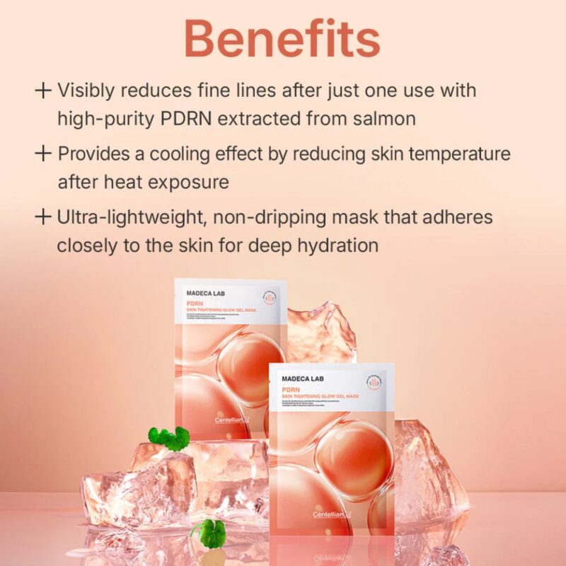 Centellian24 Madeca Lab PDRN Skin Tightening Glow Gel Mask (3)