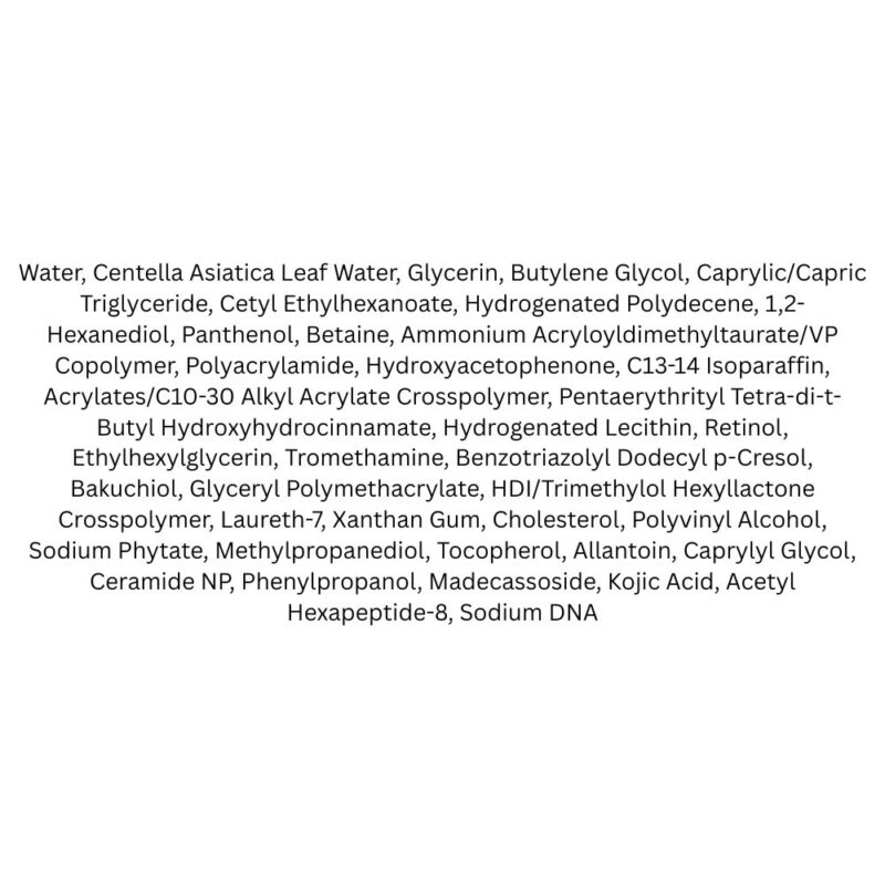 Dr.Althea Pure Retinol 0.15% Cream lista ingrediente