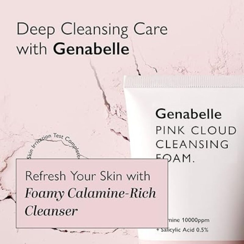 Genabelle Pink Cloud Cleansing Foam (3)