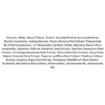 I’m from Ginseng Mask lista ingrediente