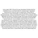 I'm from Honey Mask lista ingrediente