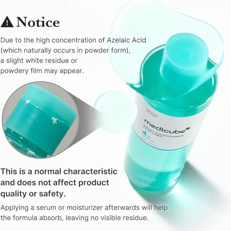 Medicube Azelaic Acid Niacinamide Clear Toner (5)