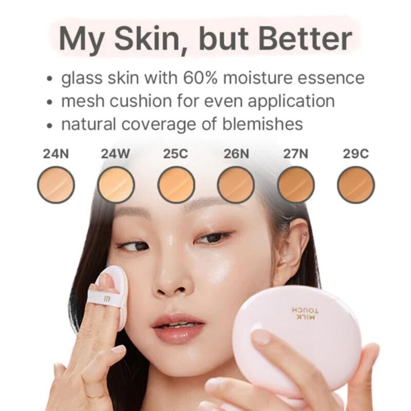 MilkTouch All-Day Skin Fit Milky Glow Cushion (6)