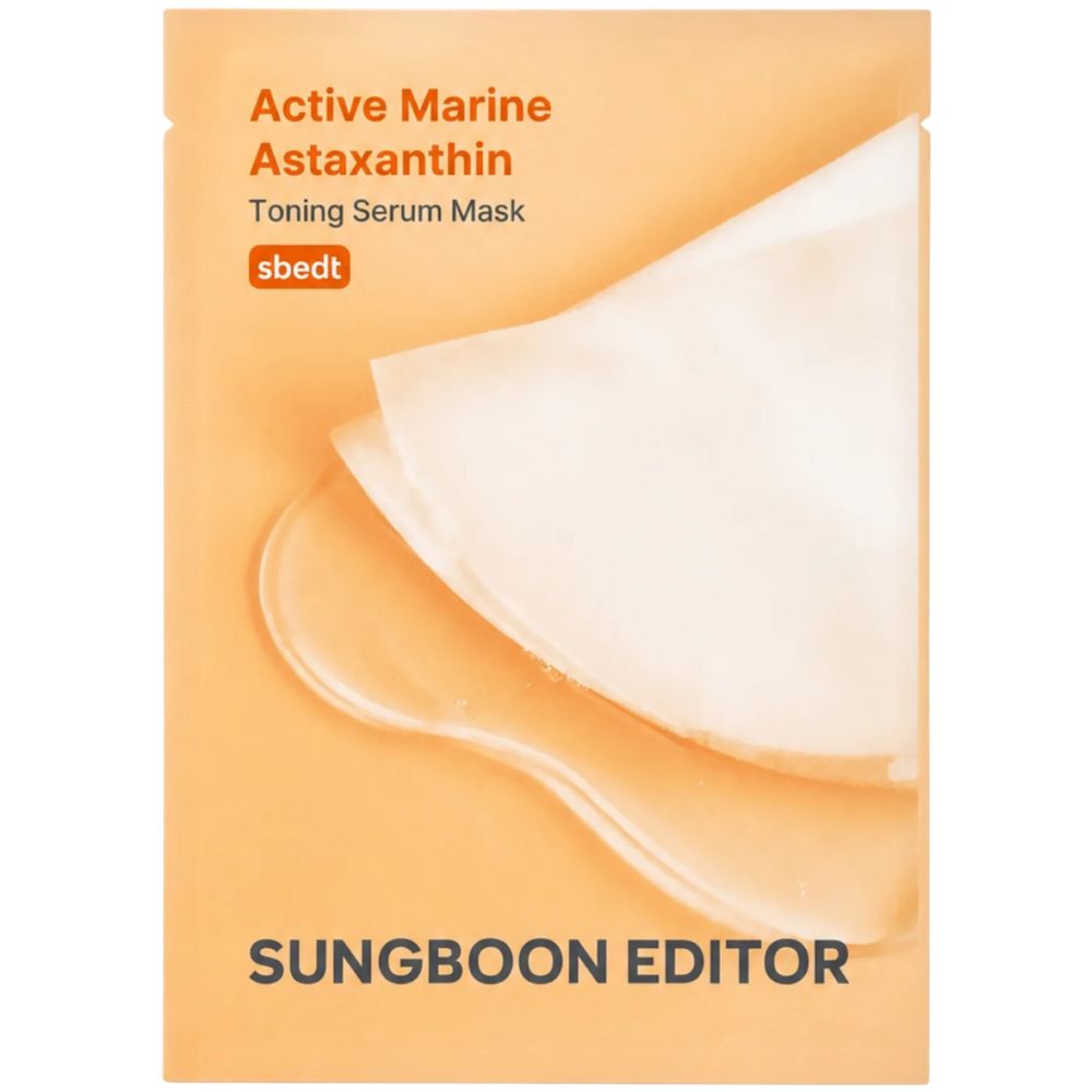 Sungboon Editor Active Marine Astaxanthin Toning Serum Mask