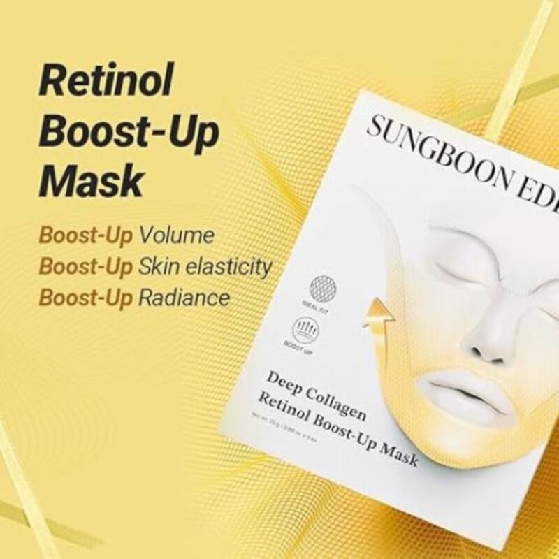 Sungboon Editor Deep Collagen Retinol Boost Up Mask (5)