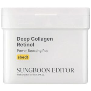 Sungboon Editor Deep Collagen Retinol Power Boosting Pad