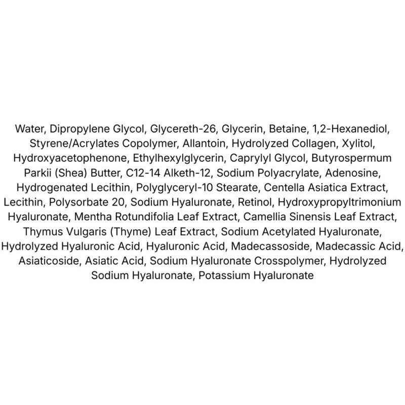 Sungboon Editor Deep Collagen Retinol Power Boosting Pad lista ingrediente