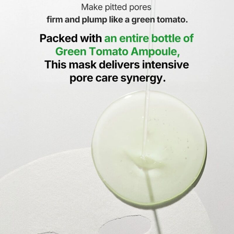 Sungboon Editor Green Tomato NMN Pore Minimizing Ampoule Mask (2)
