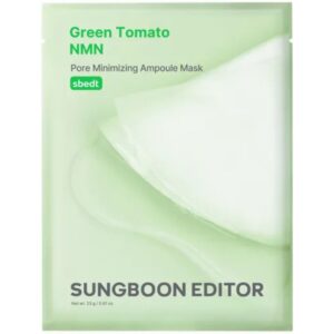 Sungboon Editor Green Tomato NMN Pore Minimizing Ampoule Mask
