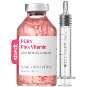 Sungboon Editor PDRN Pink Vitamin Glow Boosting Ampoule
