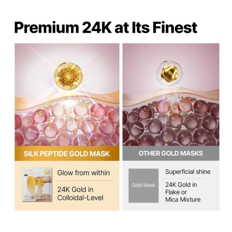 Sungboon Editor Silk Peptide EGF Intensive Gold Mask (4)