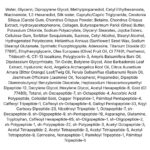 Sungboon Editor Silk Peptide EGF Intensive Gold Mask lista ingrediente
