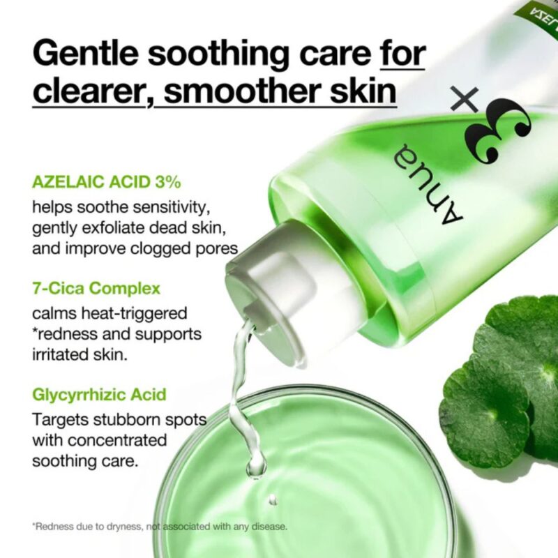 Anua Azelaic Acid 3 Cica Skin Clarifying Toner (2)