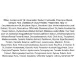 Anua Azelaic Acid 3 Cica Skin Clarifying Toner lista ingrediente