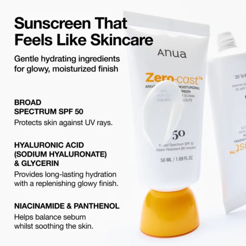 Anua Zero-Cast Moisturizing Finish Sunscreen (3)