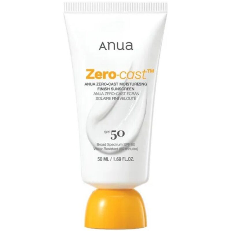 Anua Zero-Cast Moisturizing Finish Sunscreen