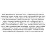Arencia Vitamin C Glutathione Skin Booster Mist lista ingrediente