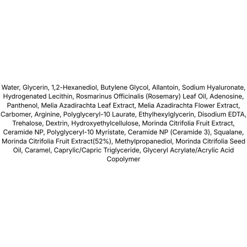 Celimax Noni Energy Ampoule Mask lista ingrediente