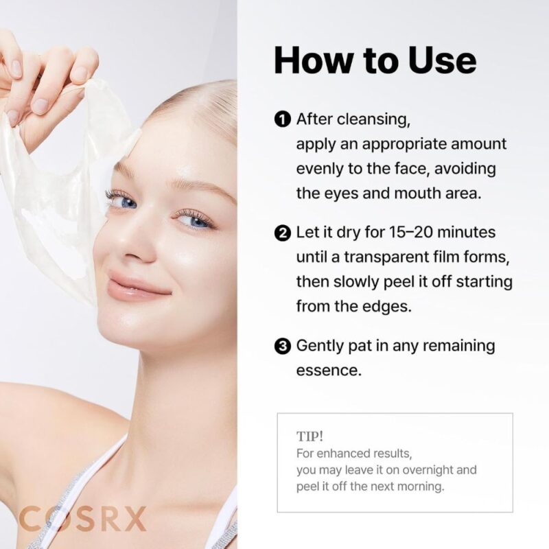 Cosrx PDRN Exosome Skinplaning Glaze Mask (9)