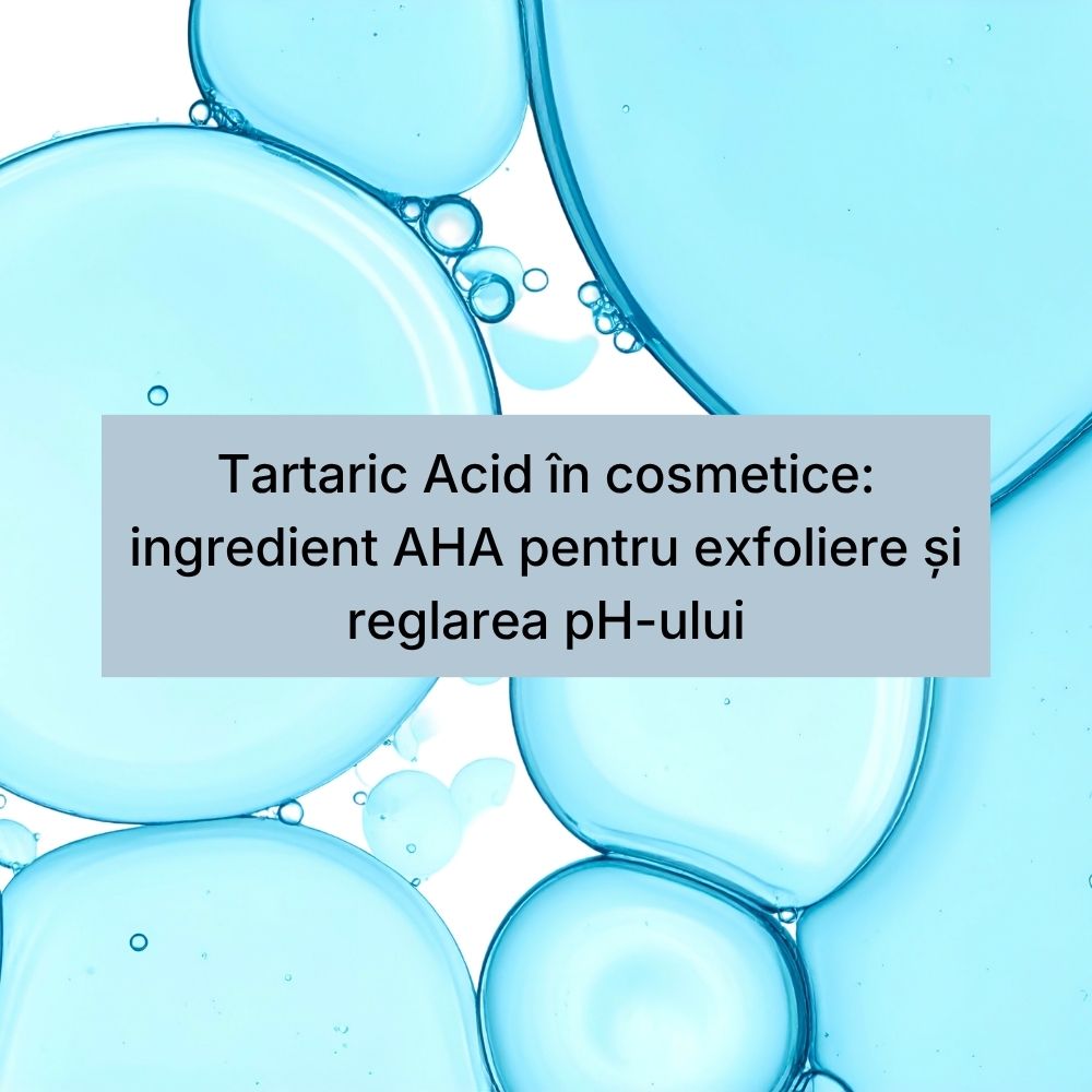 Tartaric Acid în cosmetice ingredient AHA pentru exfoliere și reglarea pH-ului