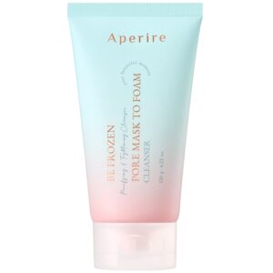 Aperire Be Frozen Pore Mask To Foam Cleanser
