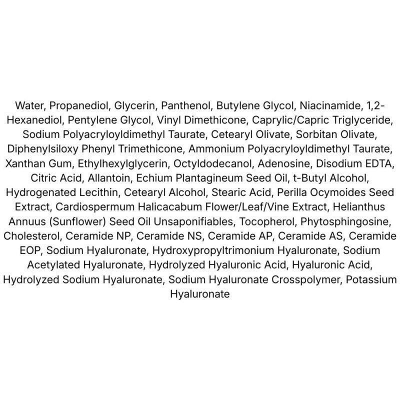 Biodance Hydro Cera-nol Serum lista ingrediente