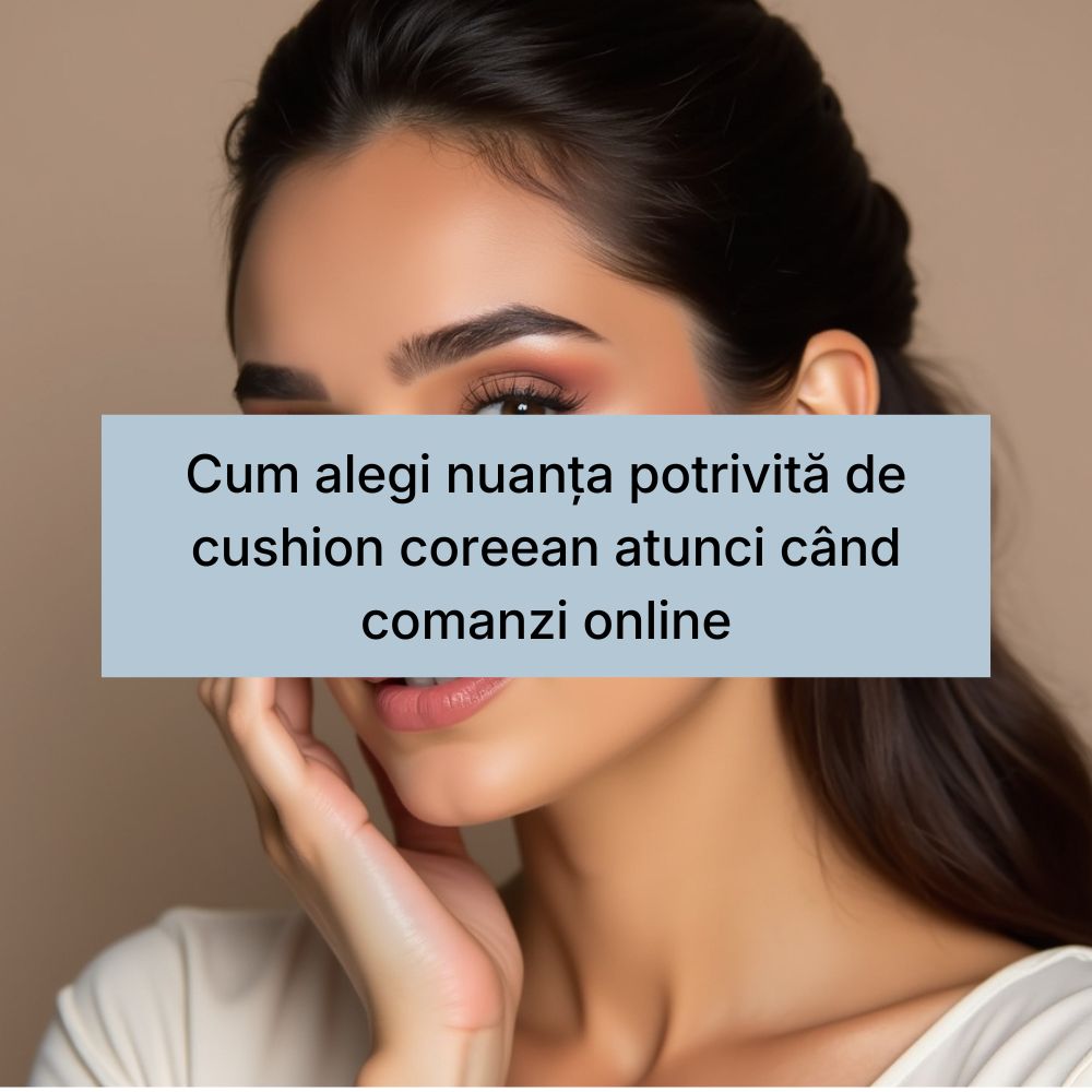 Cum alegi nuanța potrivită de cushion coreean atunci când comanzi online