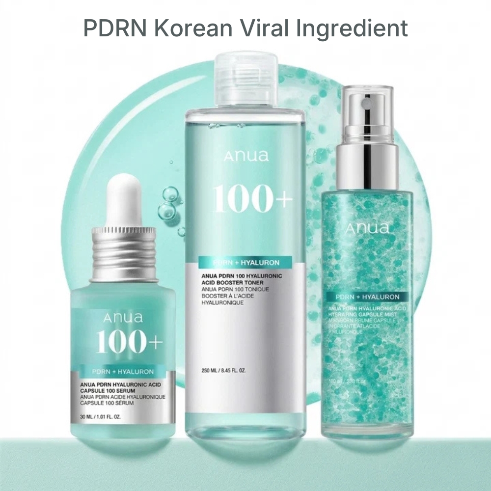Gama Anua PDRN – hidratare, elasticitate și efect de glass skin cu PDRN și acid hialuronic
