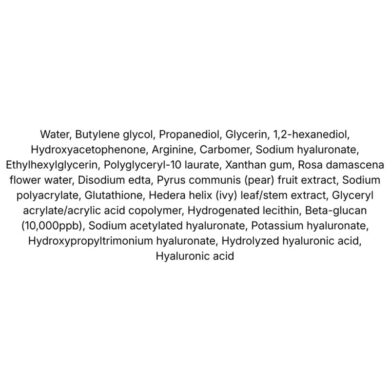 Iunik Beta Glucan Family Moisture Mask for Kids lista ingrediente