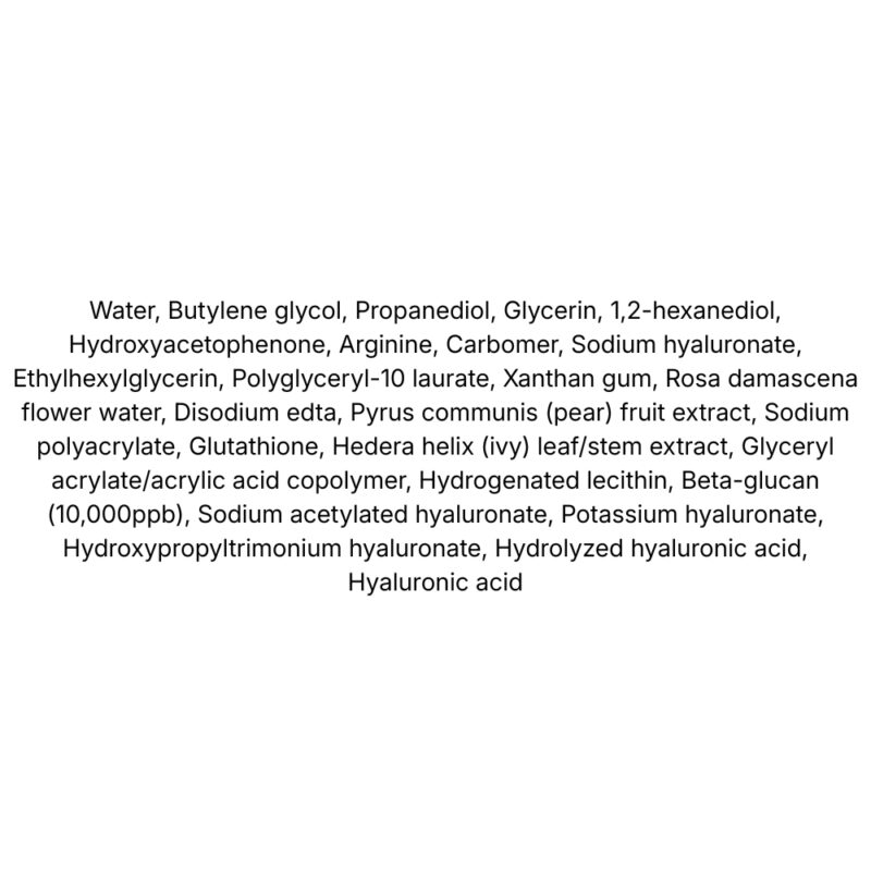 Iunik Beta Glucan Family Moisture Mask lista ingrediente (1)
