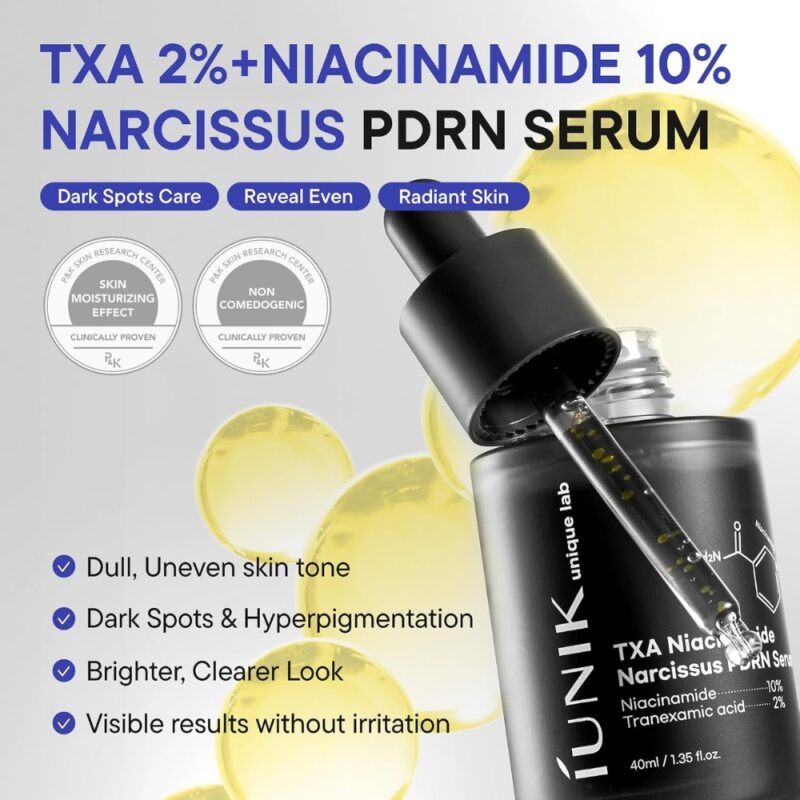 Iunik TXA Niacinamide Narcissus PDRN Serum (5)