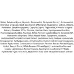 Manyo Factory Bifida Biome Ampoule Toner lista ingrediente