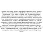 Medicube PDRN Collagen Glow Jelly Serum lista ingrediente
