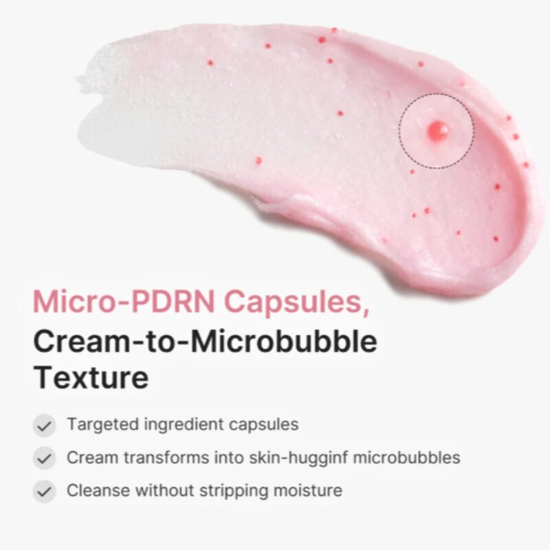 Medicube PDRN Pink Glutathione Capsule Cleansing Foam (3)