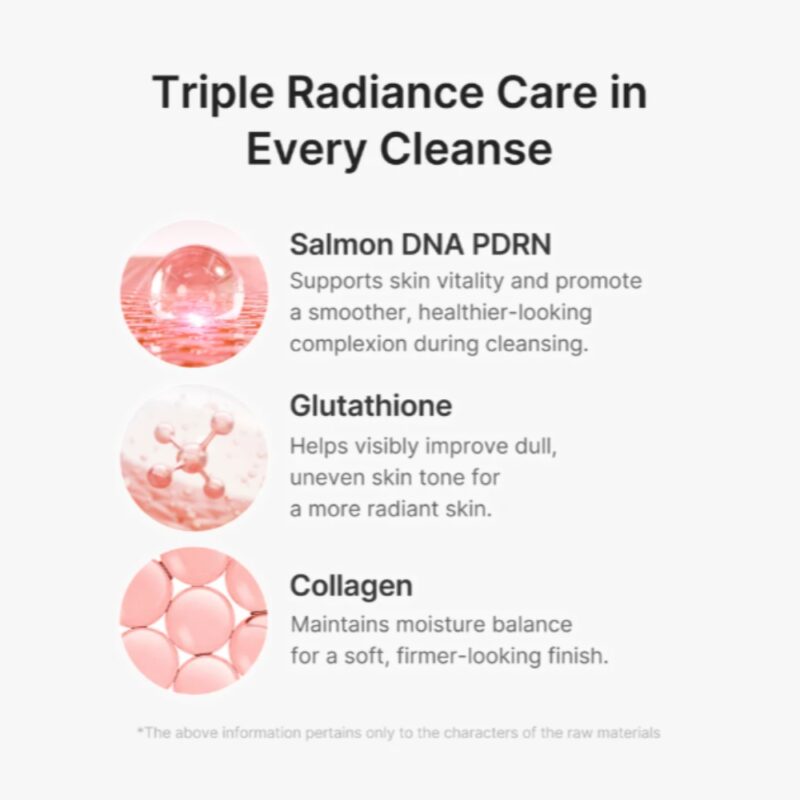 Medicube PDRN Pink Glutathione Capsule Cleansing Foam (5)