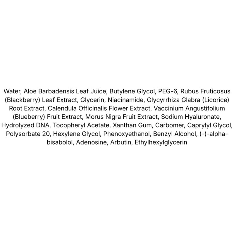 Rejuran Turnover Ampoule lista ingrediente
