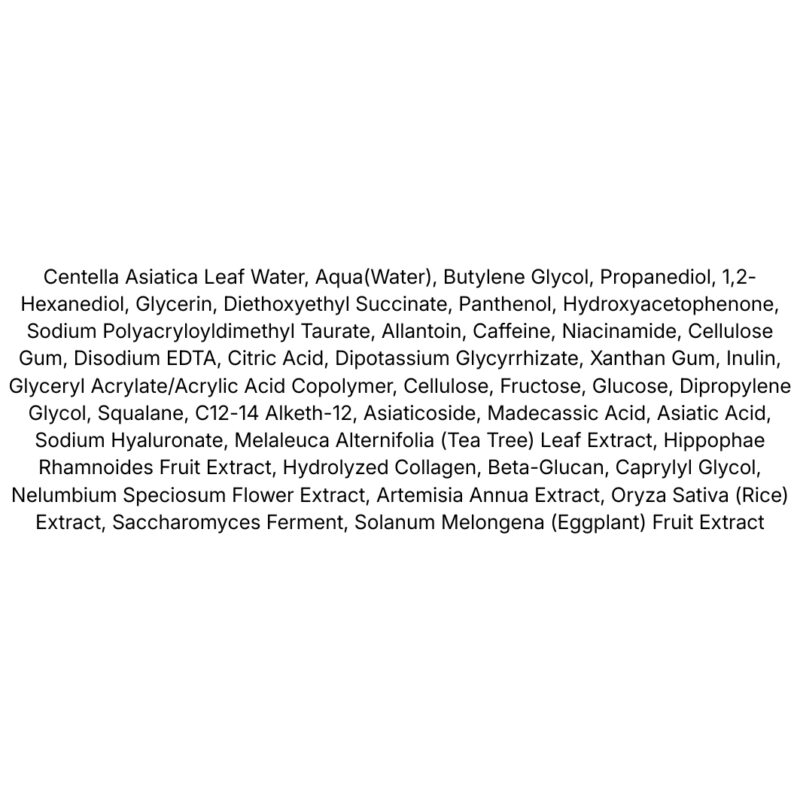 APLB Caffeine Niacinamide Ampoule Serum lista ingrediente