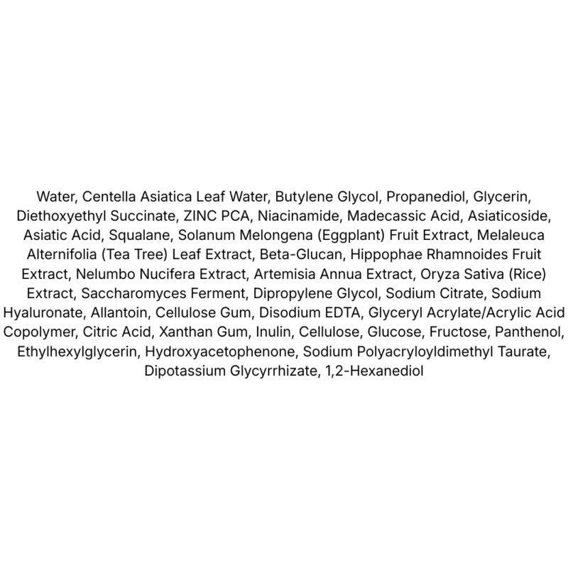 APLB Zinc Niacinamide Ampoule Serum lista ingrediente
