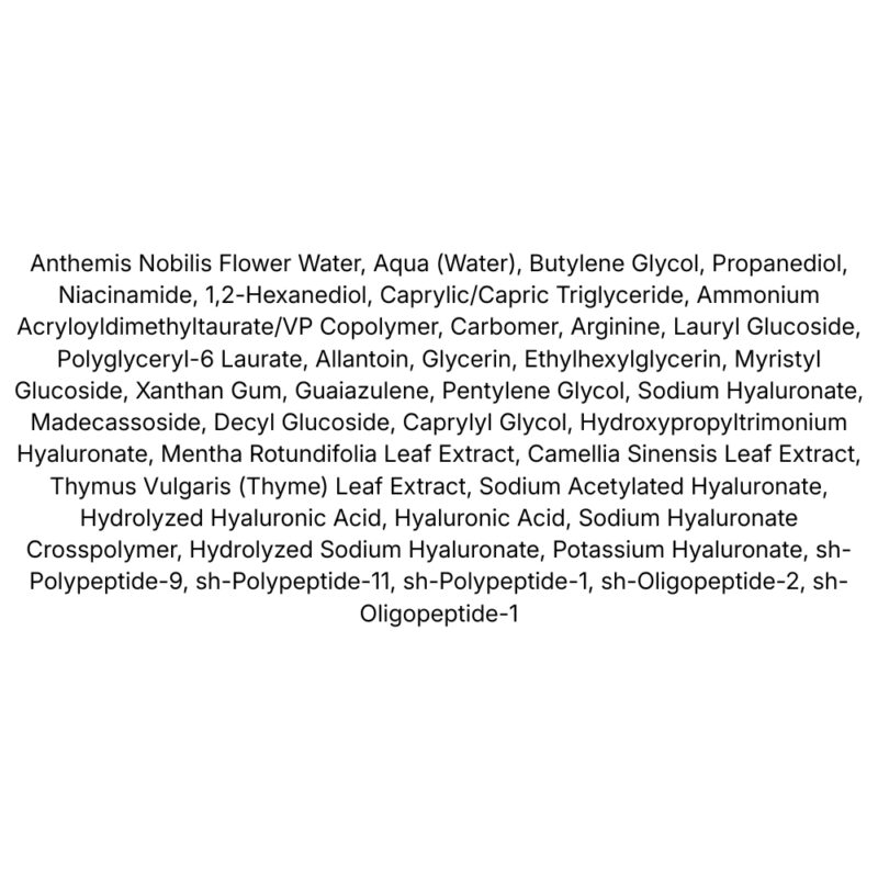 Dear, Klairs Blue Clearing Water Cream lista ingrediente