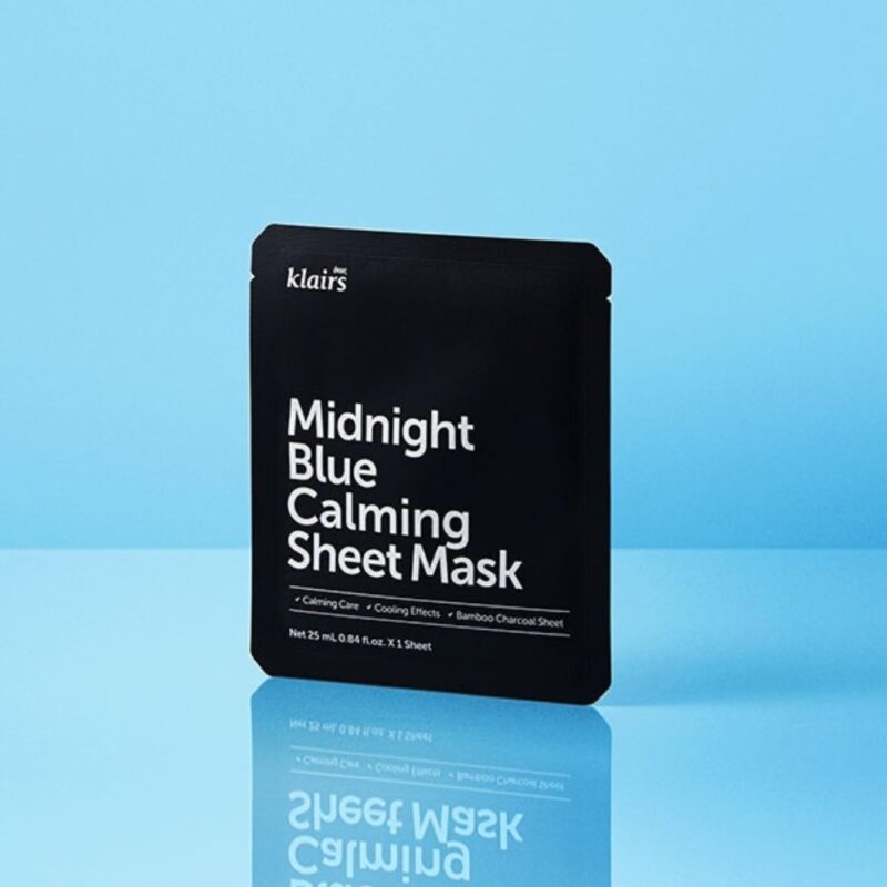 Dear, Klairs Midnight Blue Calming Sheet Mask (2)