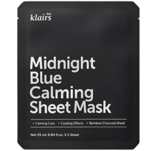 Dear, Klairs Midnight Blue Calming Sheet Mask