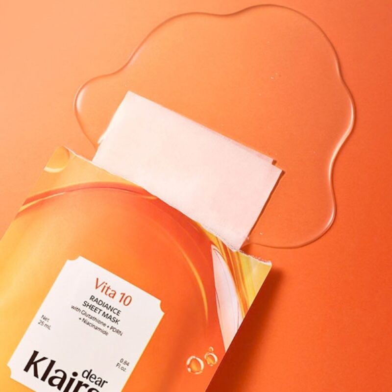 Dear, Klairs Vita 10 Radiance Sheet Mask (3)