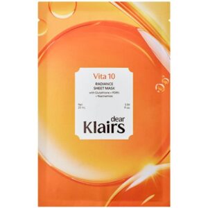 Dear, Klairs Vita 10 Radiance Sheet Mask