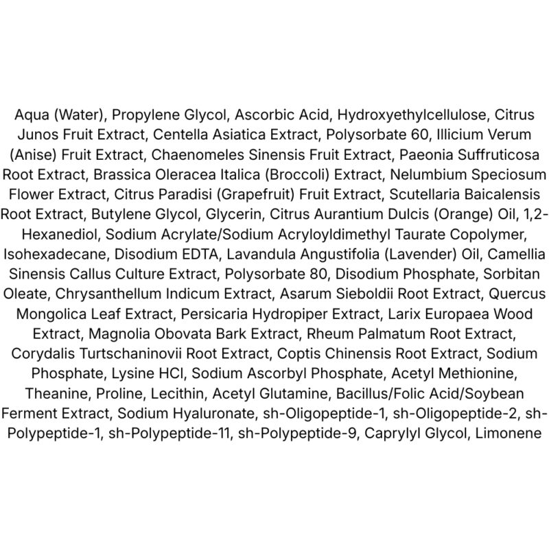 Dear, Klairs Vitamin Drop lista ingrediente