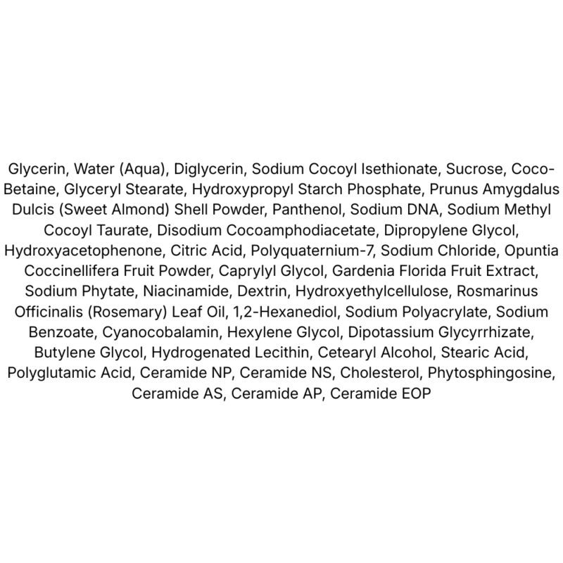Dear, Klairs Vitamin Hydrating Jelly Mask Cleanser lista ingrediente