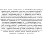 Dr. Althea PDRN Reju 10000 Cream lista ingrediente