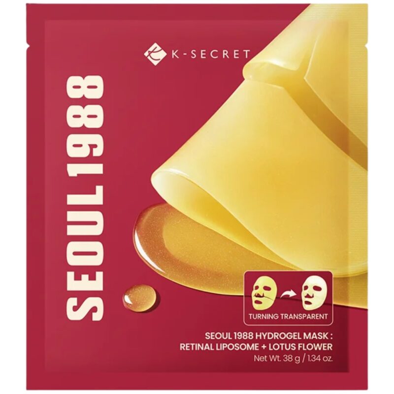 KSECRET Seoul 1988 Hydrogel Mask Retinal Liposome + Lotus Flower